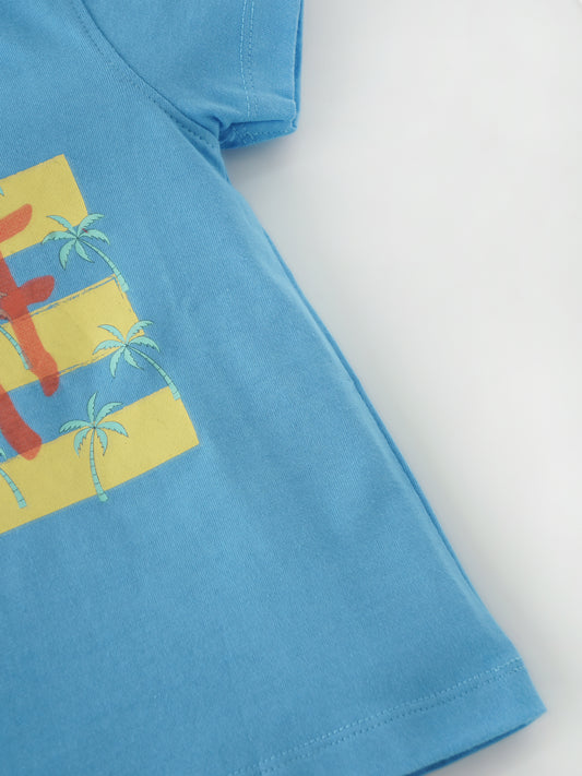 Surf's Up: Cool Cotton T-Shirt for Boys (2-6 Years)