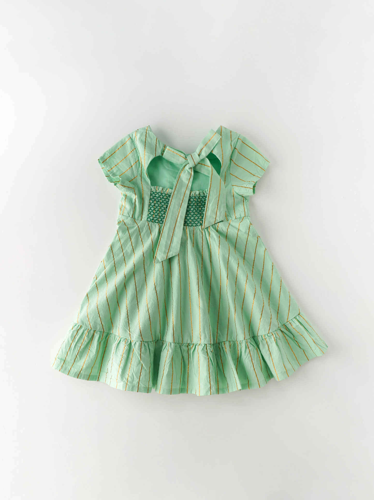 Chic & Unique Pastel Green Dress For Girls