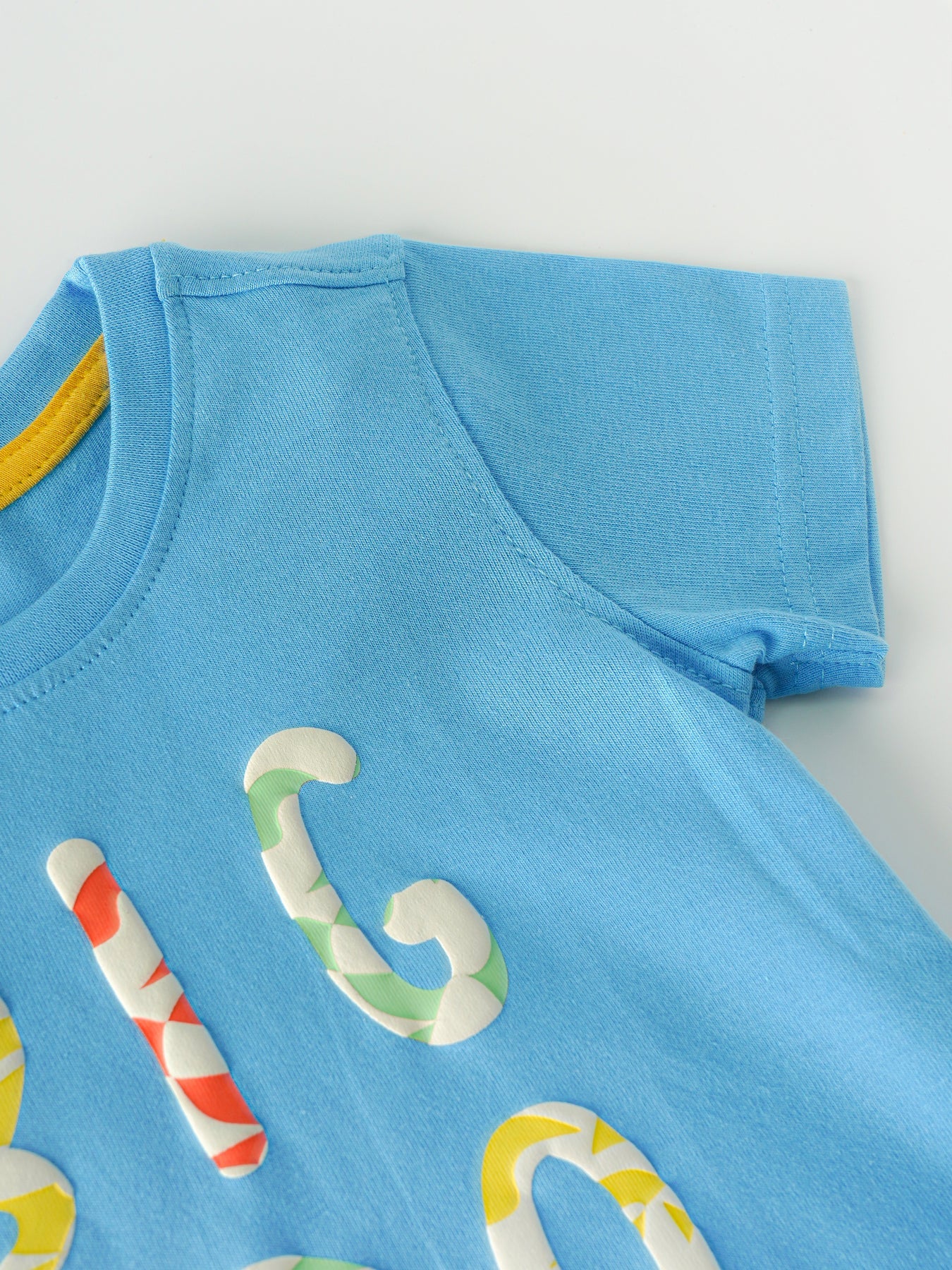 Brighten Up with the Alaskan Blue Cotton T-Shirt for Kids