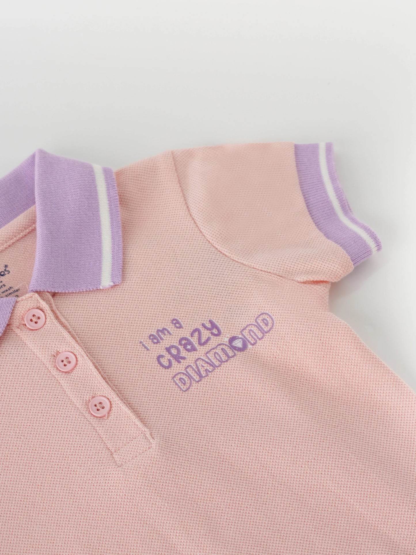 Strawberry Bliss Printed Polo T-Shirt for Kids
