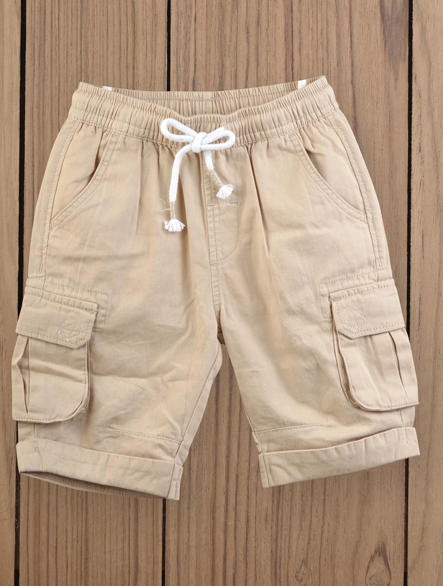 Durable Cotton Cargo Shorts for Boys: Comfortable and Stylish