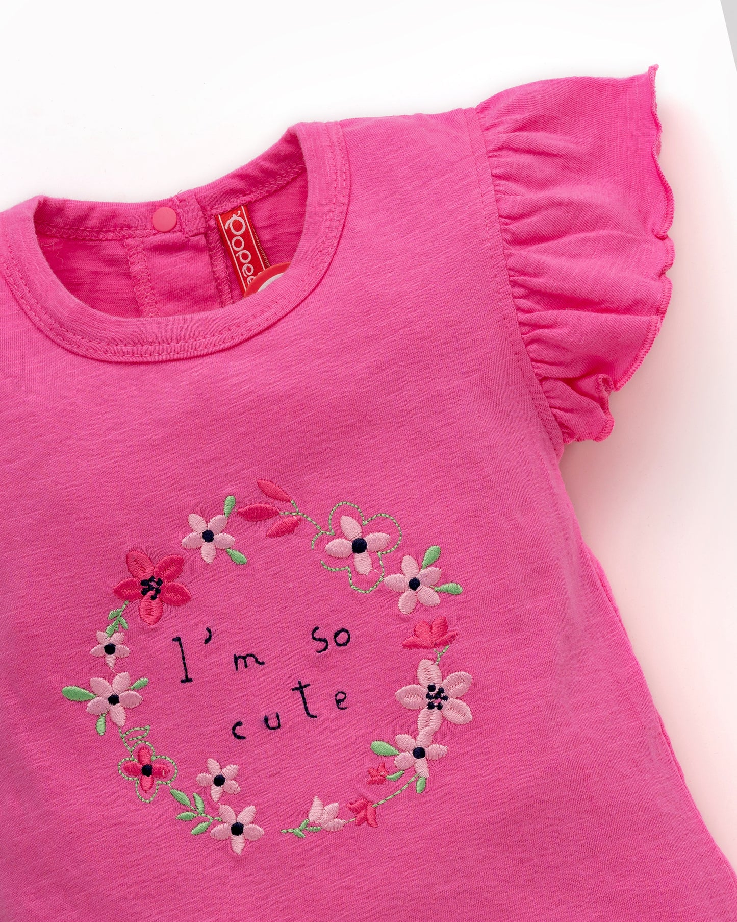 Adorable AZALEA Pink "I'm So Cute" Girls T-Shirt